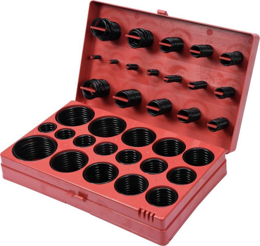 O-krúžky gumové tesniace sada 419 ks, 3x1,5 - 50x3,5 mm
