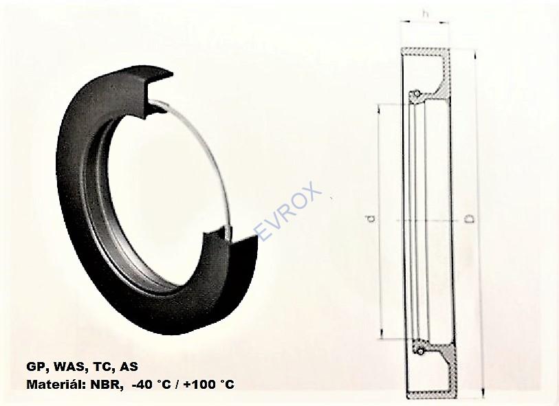 Gufero GP 11x26x7