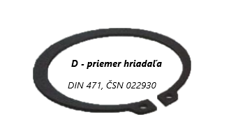 Poistný krúžok DH 280