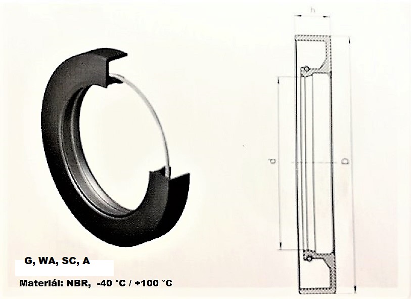 Gufero G 78x110x13