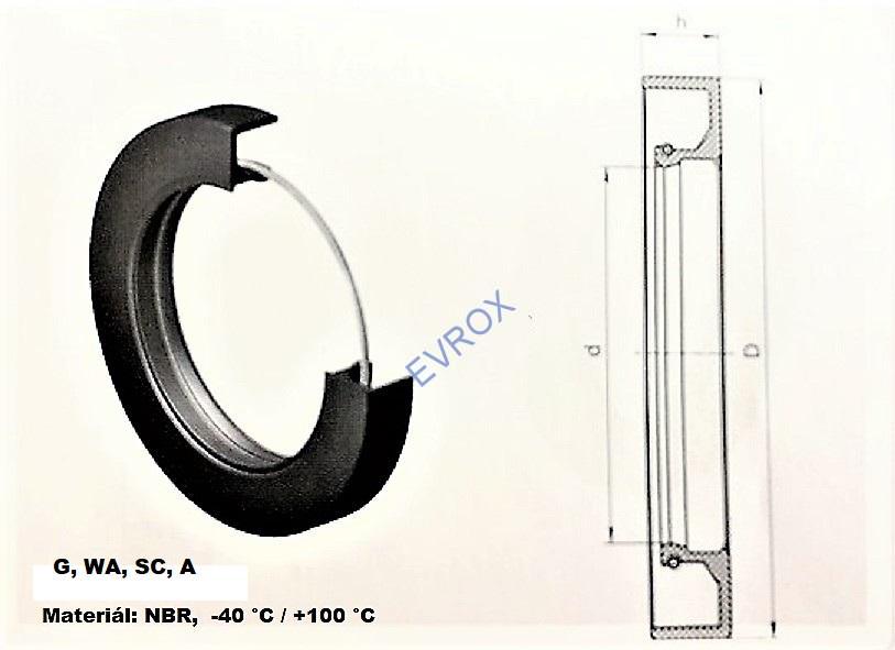 Gufero G 46x62x8